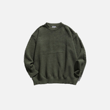 Cozy Solid Vintage Loose Knit Jumper Sweater