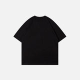 Ghost Heart Cartoon Graphic T-shirt