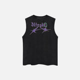Oversized Monster Washed Tank Top