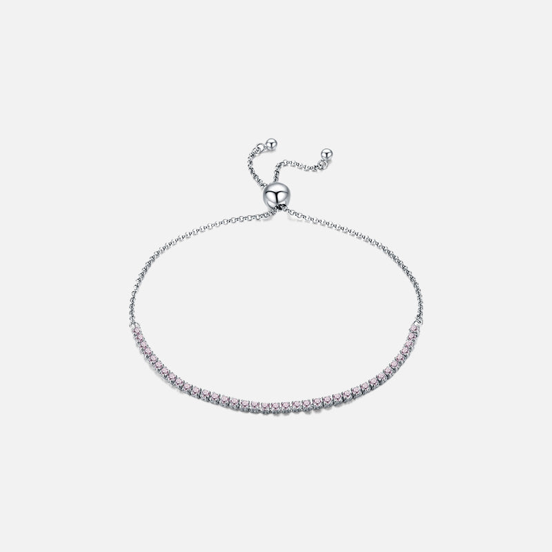 Sparkling Strand Bracelet 925 Sterling Silver
