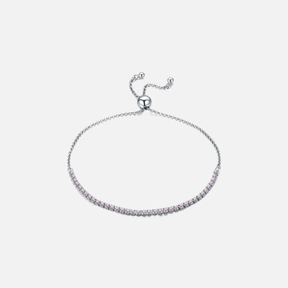 Sparkling Strand Bracelet 925 Sterling Silver