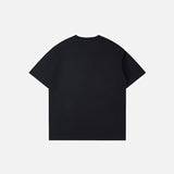 Earth Bulb Graphic Black T-shirt