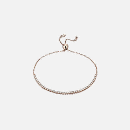 Sparkling Strand Bracelet 925 Sterling Silver
