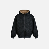 Retro High Street Double-Sided Hooded Jacket