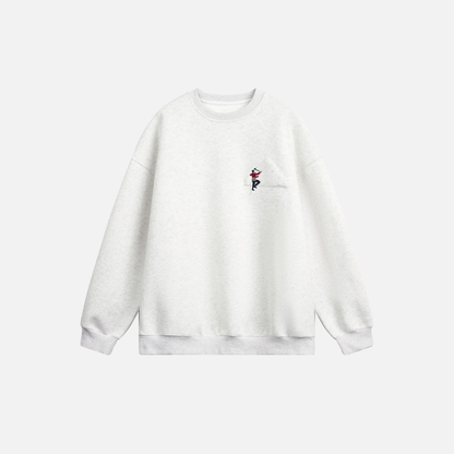 Cozy Funny O-Neck Sport Sweatshirt