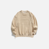 Cozy Solid Vintage Loose Knit Jumper Sweater