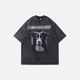 Lightning Border Shepherd Graphic T-shirt