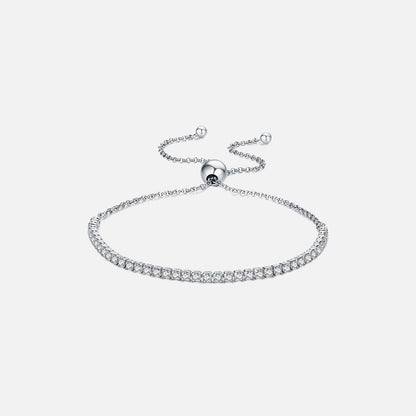 Sparkling Strand Bracelet 925 Sterling Silver