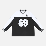 Breathable Color Block Long Sleeve Sweatshirt