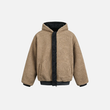 Retro High Street Double-Sided Hooded Jacket