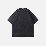 Vintage Doberman Graphic Washed Black T-shirt