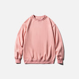 Solid Color Blank Oversized Sweatshirt