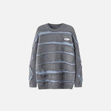 Knitted Striped Sweater