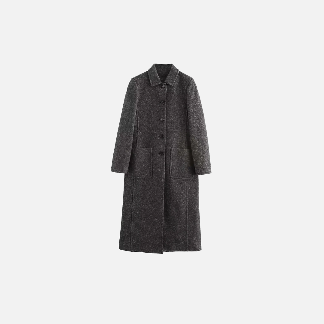 Effortless Decorative Style Loose Wind Coat