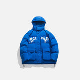 Hooded Solid Puffer Jacket