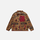 Ethnic Printing Sherpa Jacket