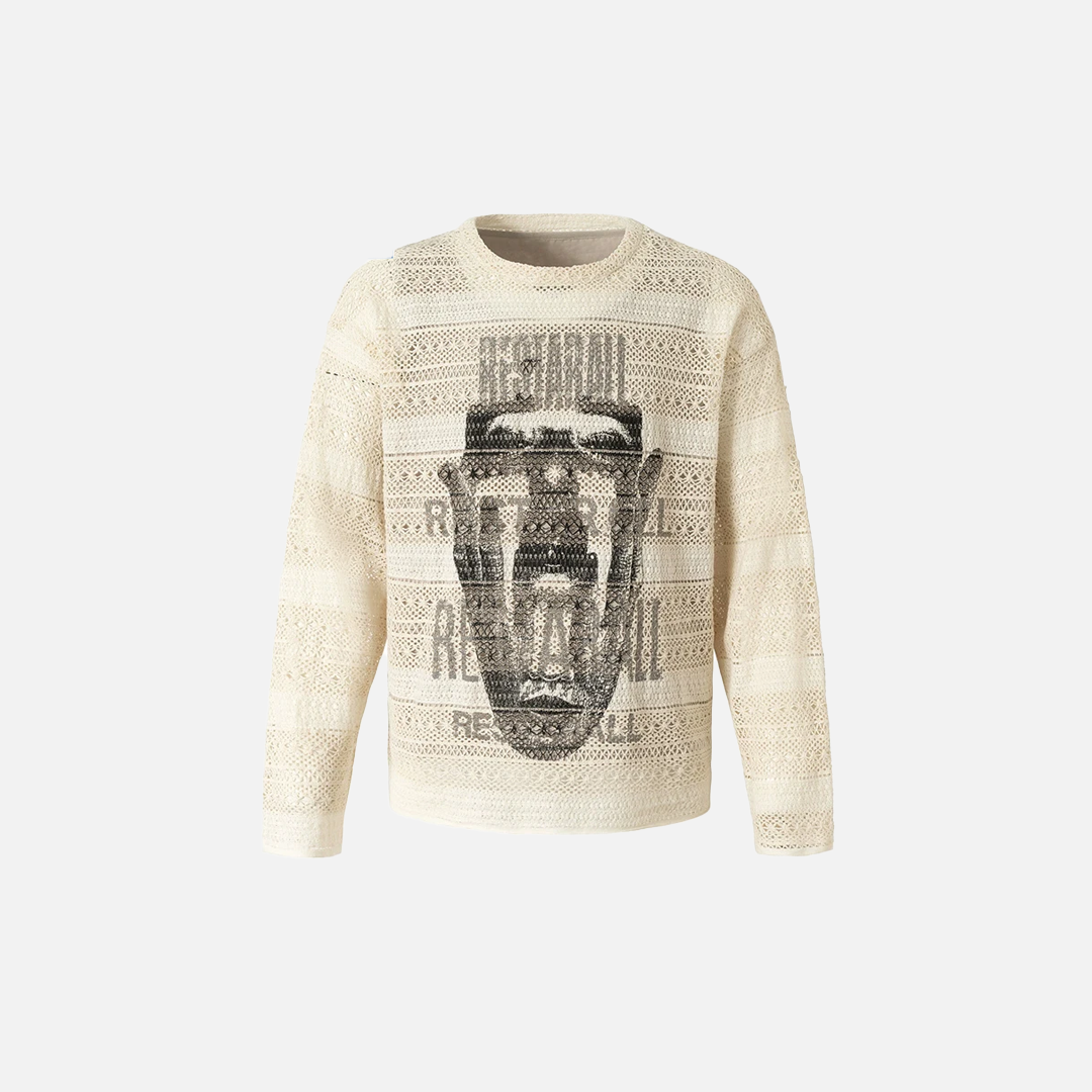 American Style Versatile Cozy Loose Knit Sweater