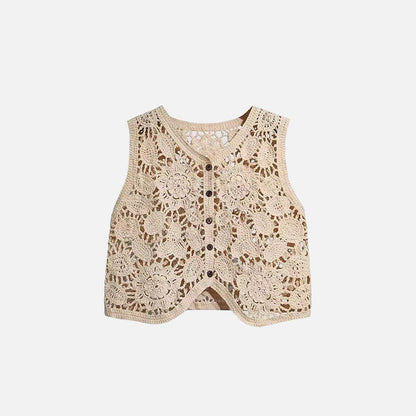 Floral Pattern Women's Cardigan