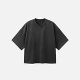 Crew Neck Solid Color Oversized T-Shirt