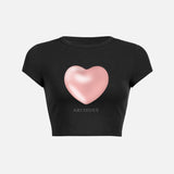 O-Neck Baby Crop Top