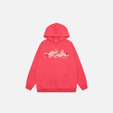 Fruit Graphic Print Hoodie