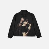 High Abstract Cindy Sherman Couple Baseball Jacket