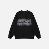 Long Sleeve Letter Print Sweatshirt
