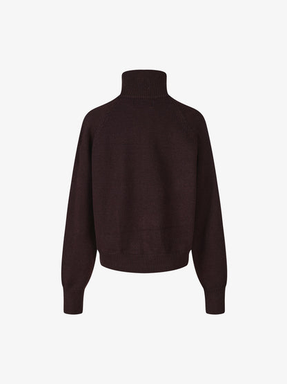 Stick Figure Jacquard Cardigan