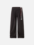 Trendy Casual Wide Leg Drawstring Sports Jogger