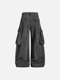 Heavy Industry Punk Wide Leg Cargo Pants