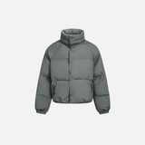 Breathable Stand Collar Thick Padded Puffer Jacket