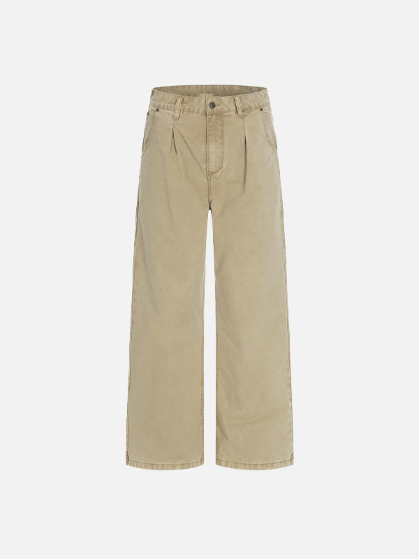 Vintage Washable Punk Old Denim Jeans