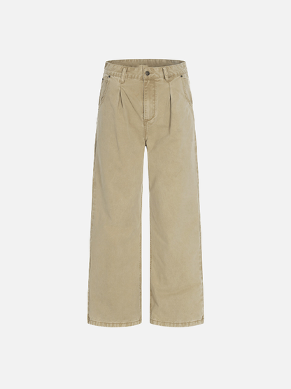 Vintage Washable Punk Old Denim Jeans