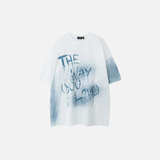Unisex Summer Hip Hop Graffiti Cotton T-Shirt