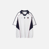 Retro Patchwork Racing Sport Vintage T-Shirt