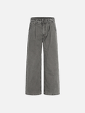 Vintage Washable Punk Old Denim Jeans