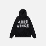 Y2K Spider Graphic Print Hoodie