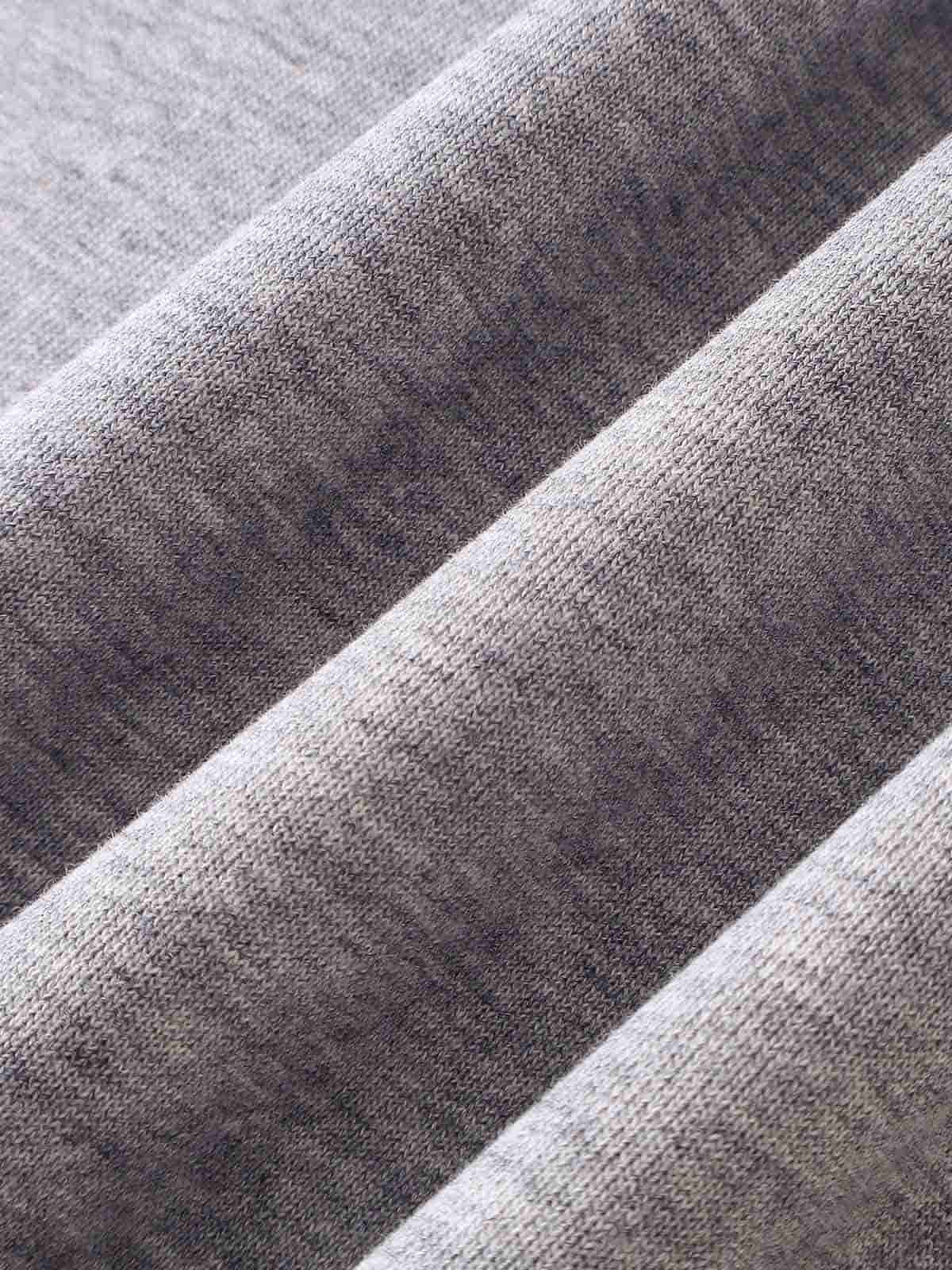 Flag Print Off-Shoulder Sweatshirt; Gray / S, Gray / M, Gray / L