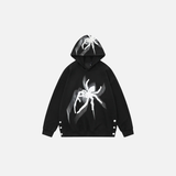 Streetwear Spider Printed Hip Hop Hoodie