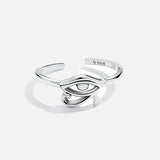 Eye of Horus Egypt 925 Sterling Silver Ring