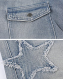 Y2k Star Patchwork Jeans