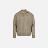 Men Casual Cozy Knit High Neck Sweater