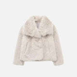 Furry Long-sleeved Jacket