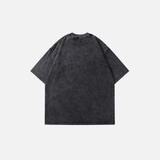 Streetwear Spider Letter Print Gothic Cotton T-Shirt