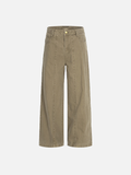 Punk Retro American Style Wide Leg Pants