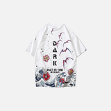 Streetwear Great Wave Japanese Cotton Summer T-Shirt