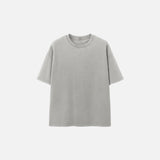 Crew Neck Solid Color Oversized T-Shirt