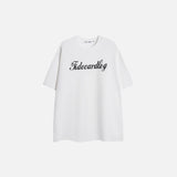 Stylish Letter Print Short Sleeve T-Shirt