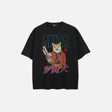 Akita Graphic Robotic Dog T-Shirt