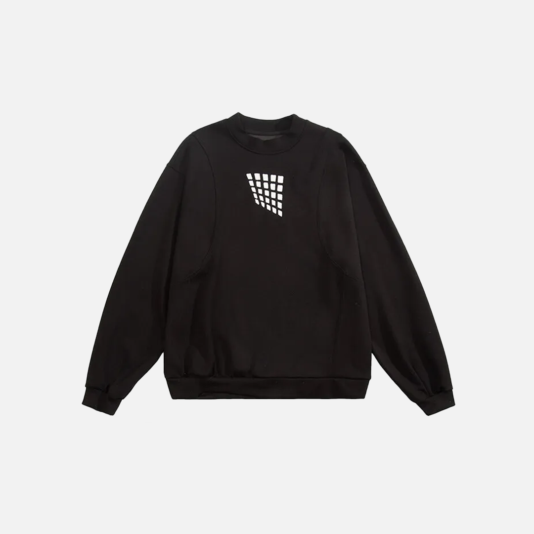 Spring Stylish Embroidered Round Neck Sweatshirt